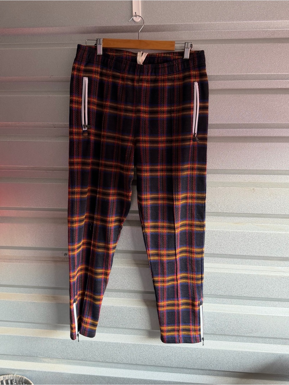 Todd Snyder plaid track pants